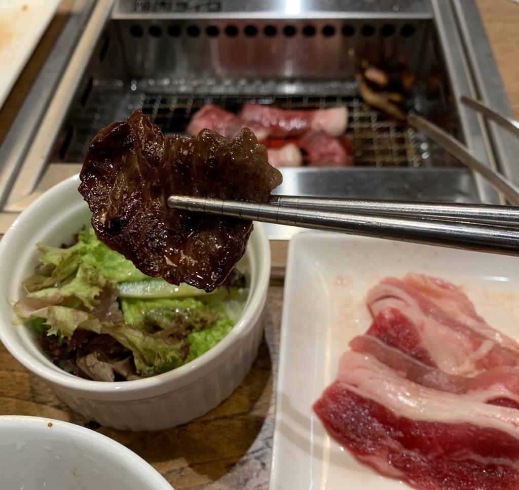 grill your own meat at Yakiniku Like