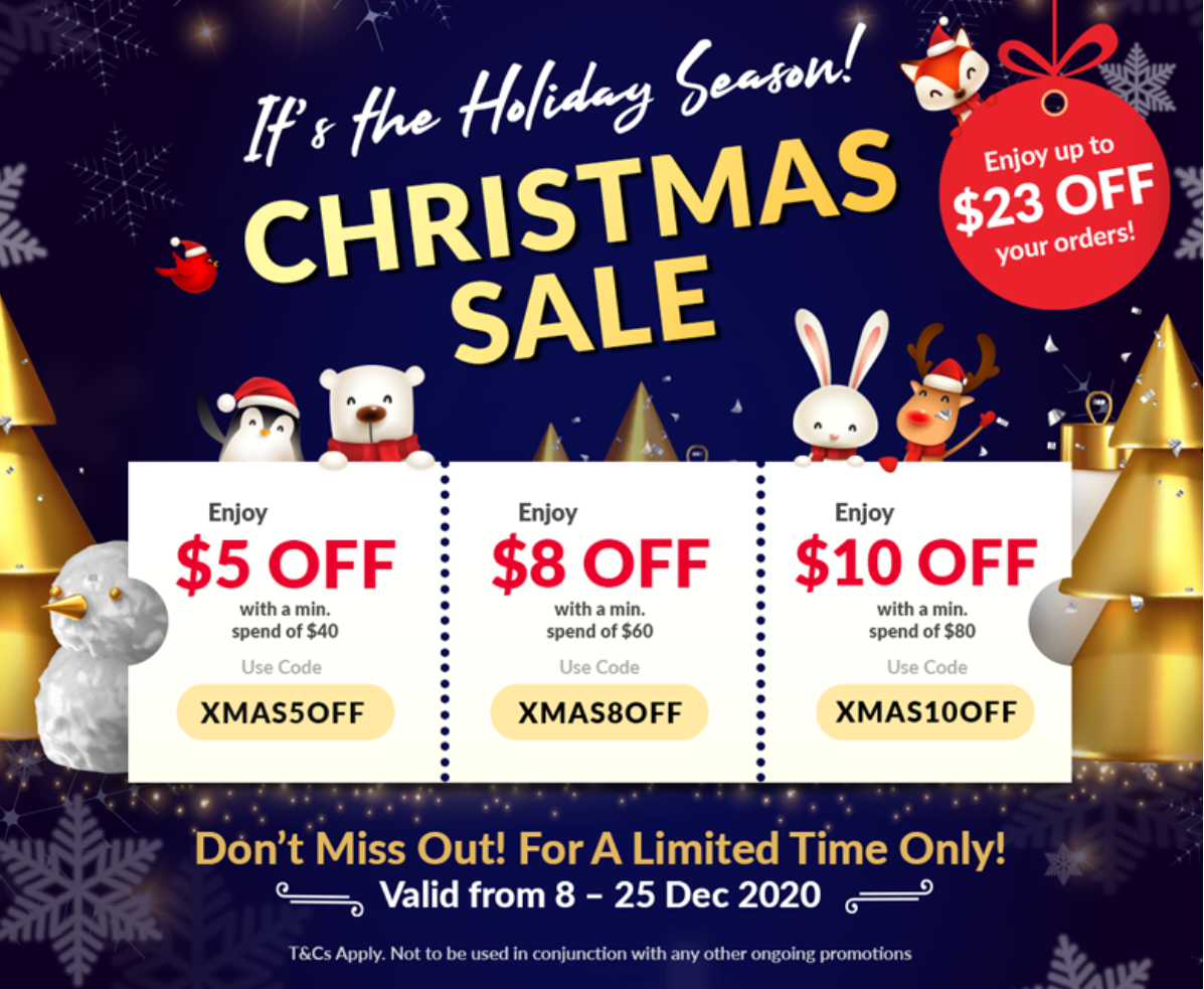 Changi Recommends Christmas Promo Code 2020
