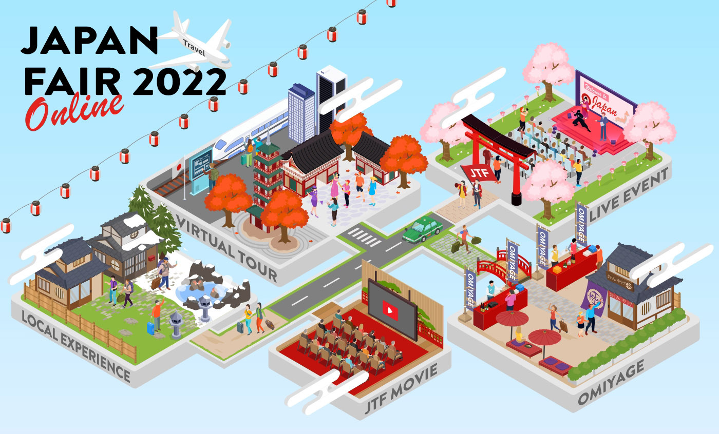 Japan Fair 2022 is Going Virtual! Singaporeans Can Explore Japan's