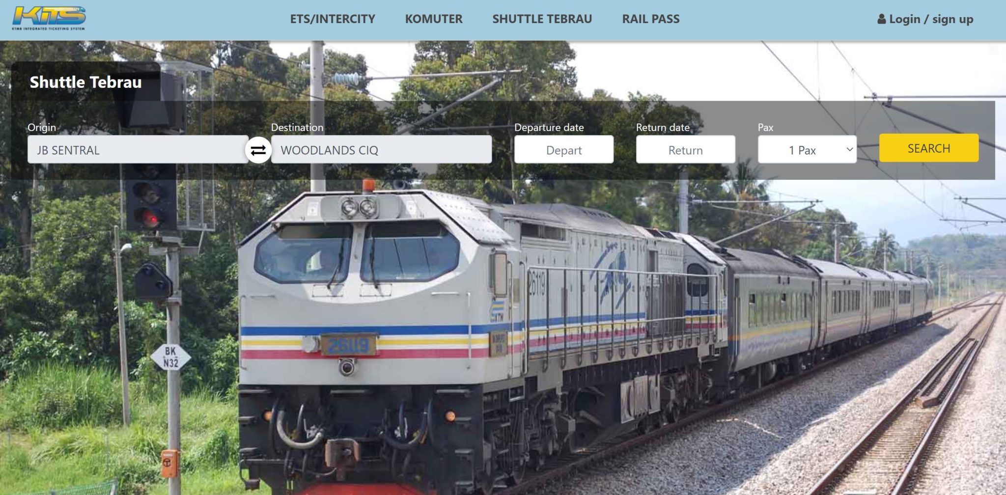 KTM Train Service Between Johor Bahru and Singapore to Resume on June 19