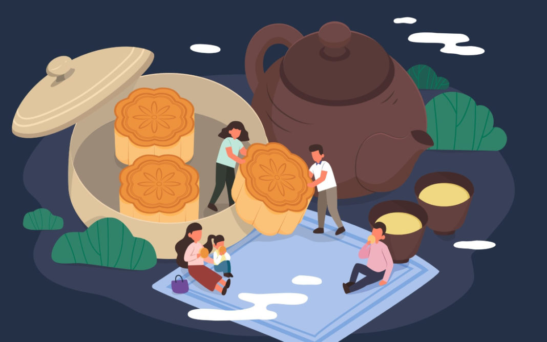 mooncakes illustration