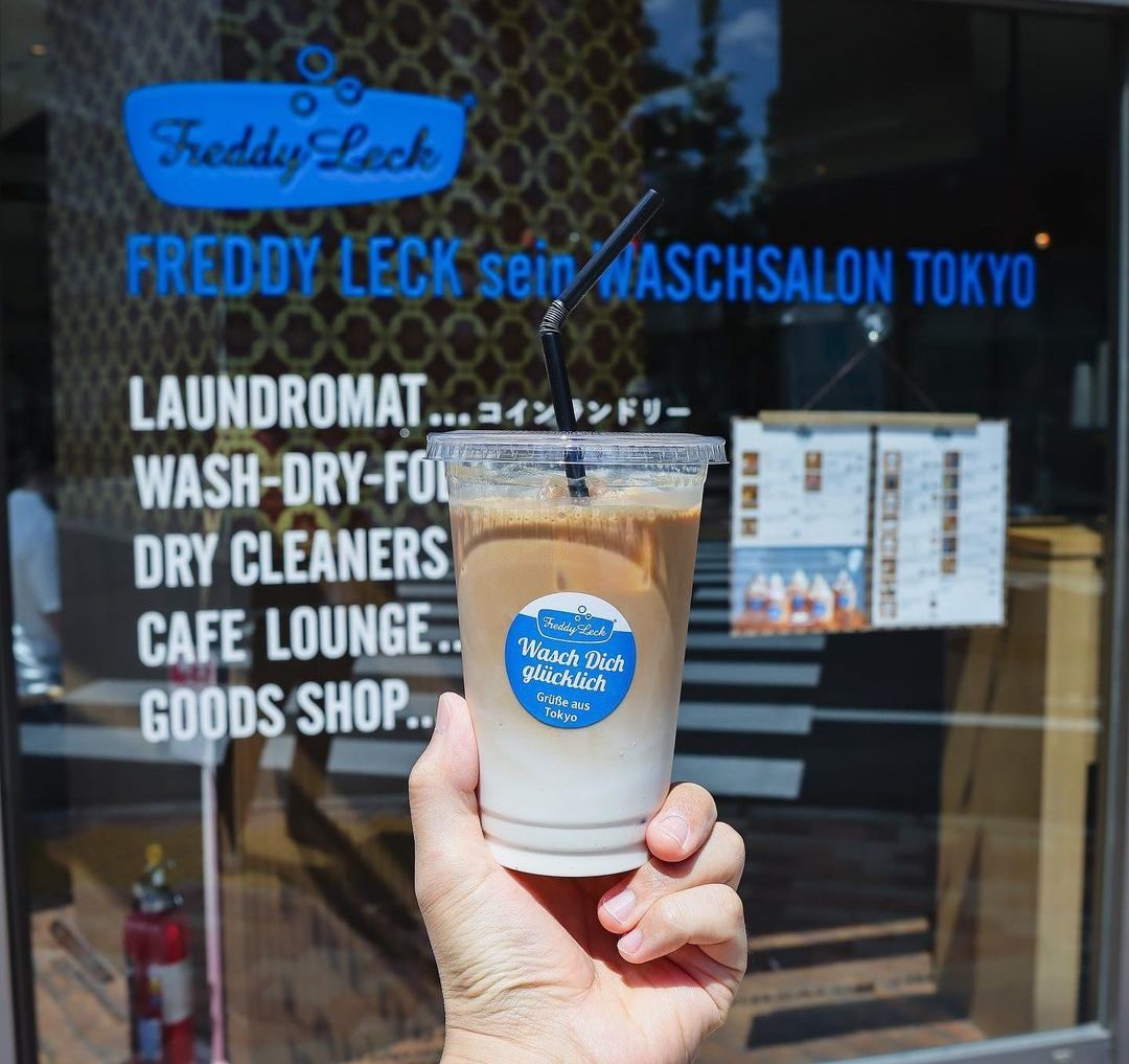 Laundry day has never looked so hip: Freddy Leck Sein Waschsalon