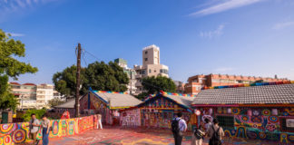 Taichung,,Taiwan,-,4,Mar,2019:,Rainbow,Village,In,Taichung,
