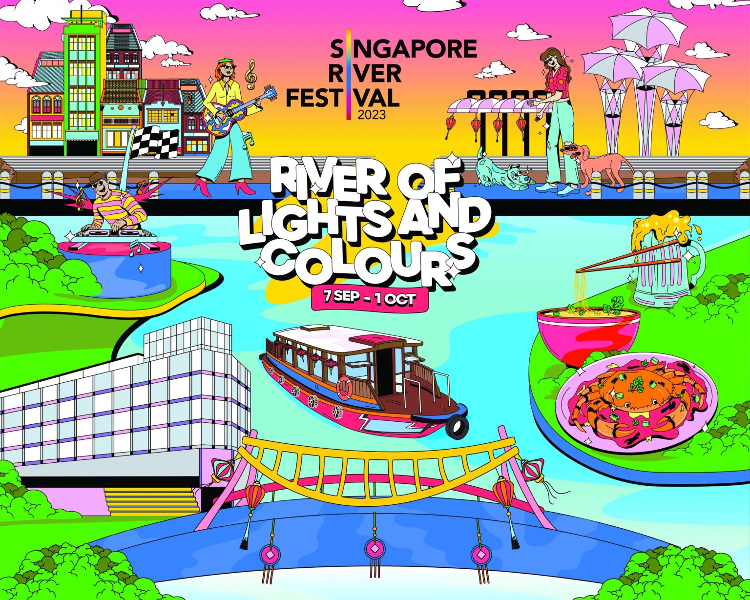 Singapore River Festival 2023 A Month Long Spectacle Of Lights Culture And Entertainment 7614