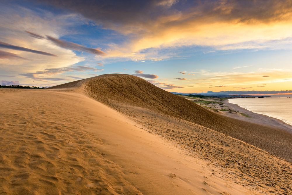 Tottori,,Japan,Sand,Dunes,On,The,Sea,Of,Japan.