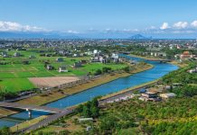 Scenery,Of,The,Bank,Of,Dongshan,River,In,Yilan,County,