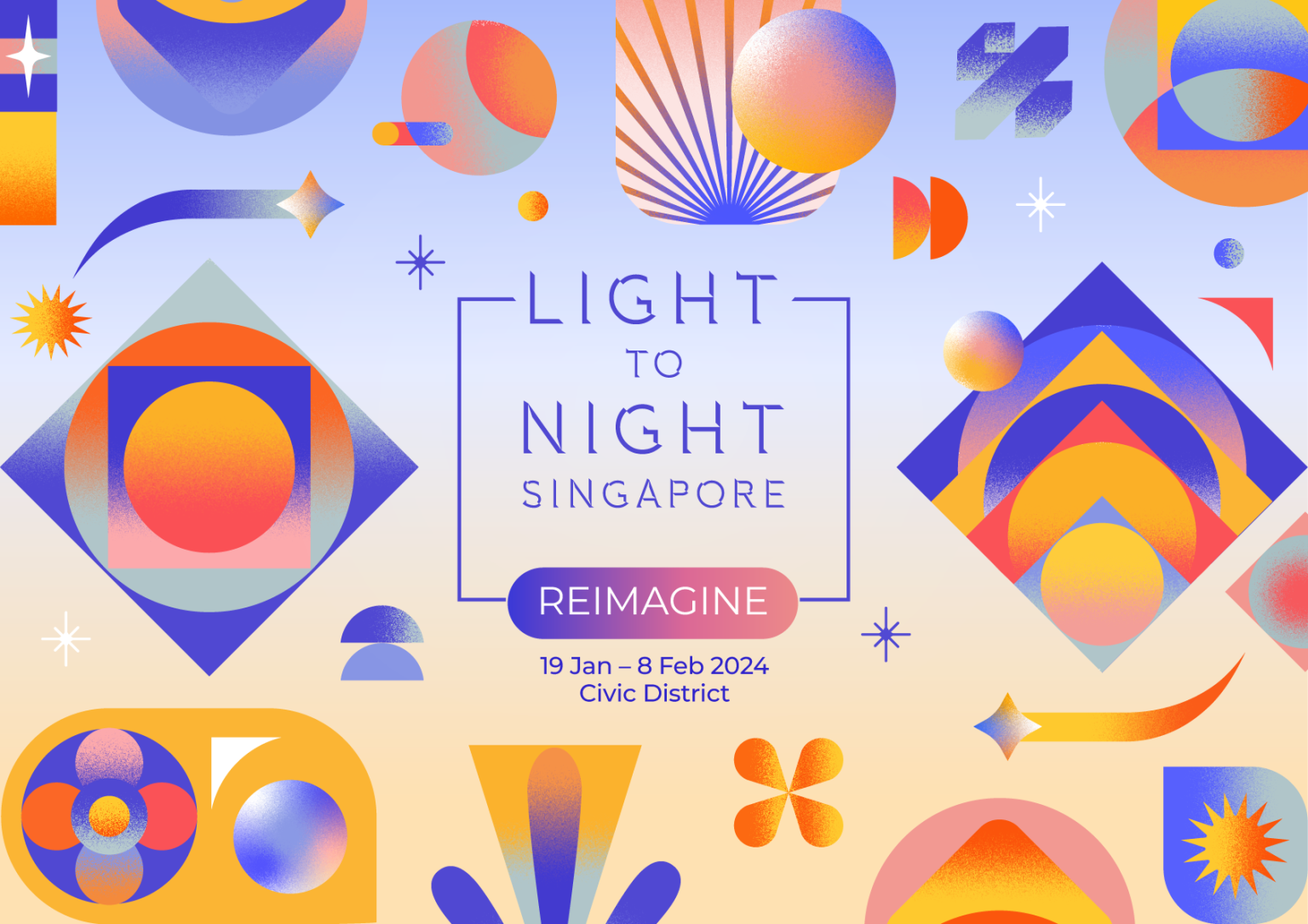 Reimagine Art At Light To Night Singapore 2024 From 19 Jan To 8 Feb   Light To Night Singapore 2024 Key Visual Landscape 1536x1086 