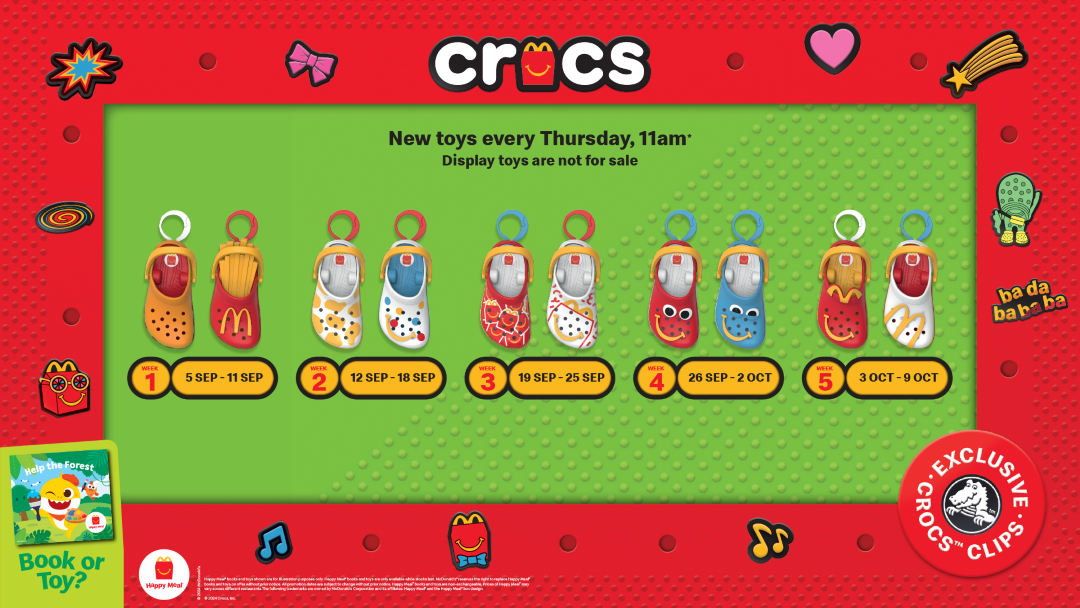 McDonald s Singapore Launches Exclusive Crocs Clip Collection With mcdonald-s-singapore-launches-exclusive-crocs-clip-collection-with