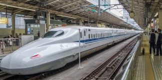 Tokyo,,Japan,-,September,16th,,2017.,Japan,High,Speed,Train