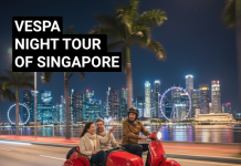 Singapore After Dark on a Vespa: Here’s How to See the City Once the Sun Goes Down