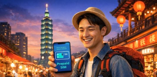 Taiwan Chunghwa Telecom prepaid SIM card with unlimited data available for Singapore travellers