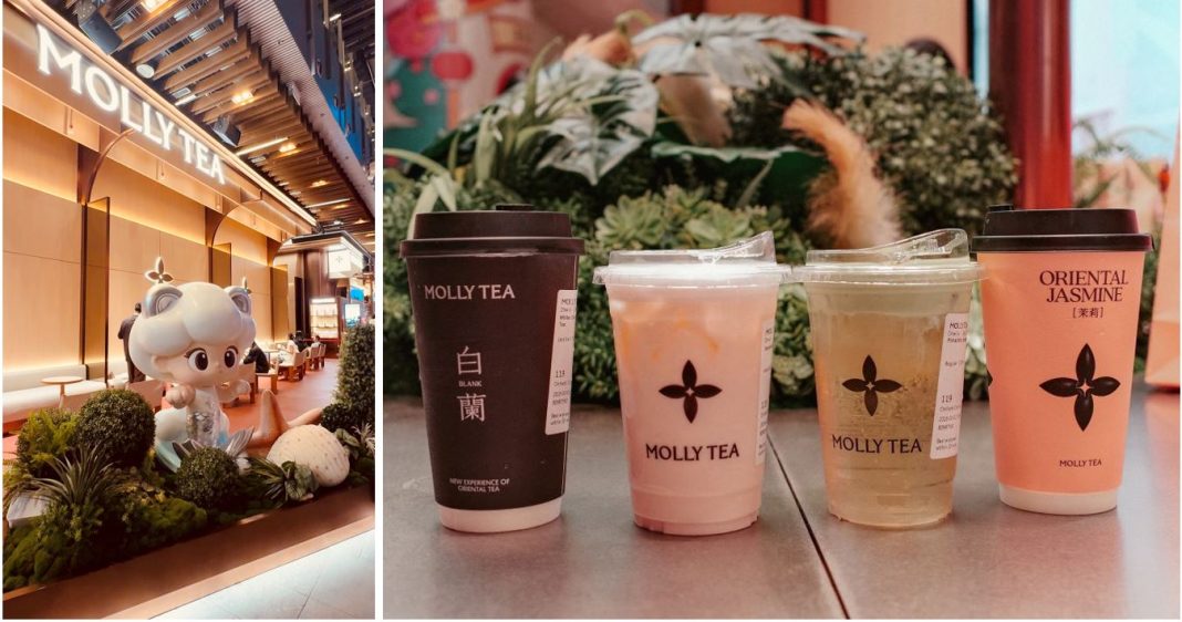 molly tea singapore orchard central flagship store